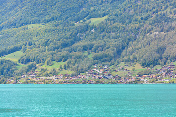 Fototapeta premium View of the Lake Brienz , Switzerland.