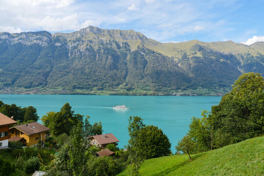 View of the Lake Brienz , Switzerland.
