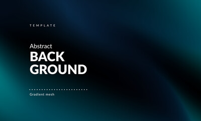 Abstract liquid background. Gradient mesh. Effect blend dark color. Blurred fluid colorful mix. Modern design template for web cover, ad banner, social media, header, presentation. Vector image EPS