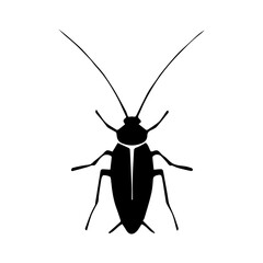 black cockroach icon