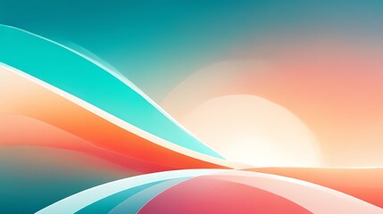 Stunning dynamic gradient background with vibrant colors and a sleek black metallic arc. Perfect for modern, futuristic, and tech-inspired designs. High-quality abstract art.