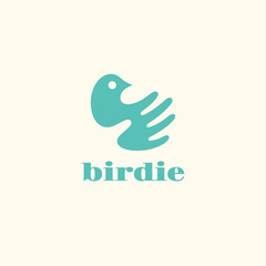 Birdie hand logo