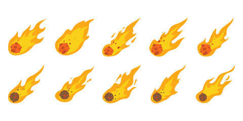 Falling Asteroid Element