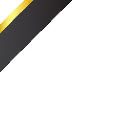 Gold Gradient Ribbon Tab