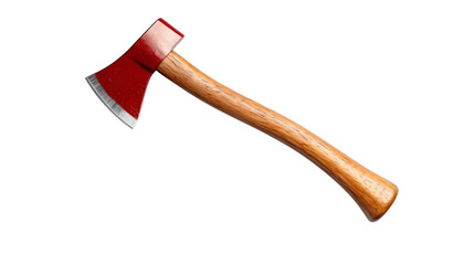 Axe isolated on the white background. Ai Generated Images