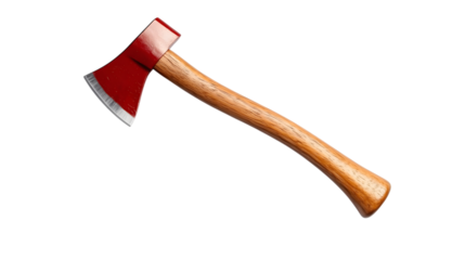 Axe isolated on the white background. Ai Generated Images