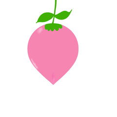 apple with leaf