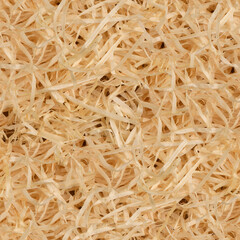Decorative shavings. Decorative filler. Seamless texture.