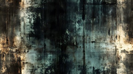 Abstract textured surface design of a distressed wall.