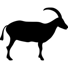 Sacrificial Animal Silhouette