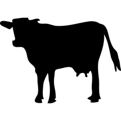 Sacrificial Animal Silhouette