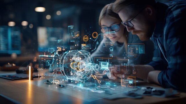 Engineers design with holographic tech