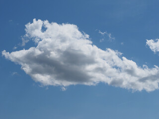 cloudy blue sky background