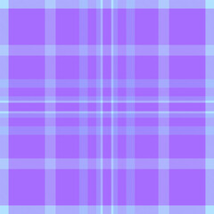 Serene pastel purple and light blue plaid pattern.  Ideal for textile design, website backgrounds, or crafting projects.  Subtle texture and soft colors evoke feelings of calm and tranquility.