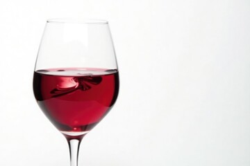 Rich red wine, swirling in glass against bright white , cabernet, alcohol