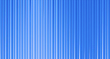 Blue ribbed glass texture background with a blue frosted acrylic, featuring a wavy, reeded surface. A close-up of a fluted door window, this glassy design evokes a delicate, airy feel