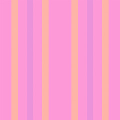 Velief stripe pattern texture, hippie seamless lines background. 6pen vector fabric vertical textile in pink and amber colors.
