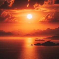 Naklejka premium The expanse of the sea