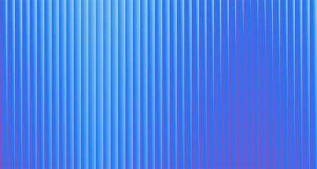 Light blue ribbed glass.  Vector ribbed glass texture background. Acrylic ribbed surface. Reeded glass background semitransparent overlay.  