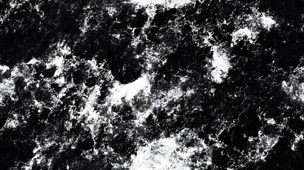 Obraz premium Abstract monochrome texture with mottled patterns and varying shades.