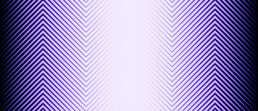 Black and purple colors background with lines in zigzag. Chevron abstract pattern for game cover.