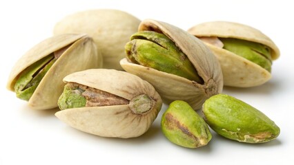 Pistachios, shelled, close-up