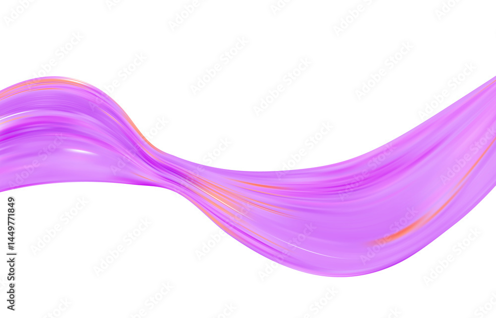 Poster abstract holographic wave.flow iridescent fluid.dynamic spectrum ribbon.