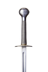 Isolated simple sword hilt