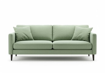 Elegant Sage Green Sofa Modern Living Room Furniture Comfortable Two Seater Couch Home Decor style