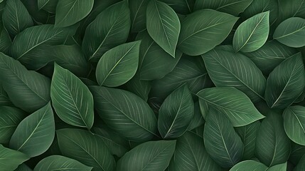 Dense cluster of lush, green leaves, close-up view.