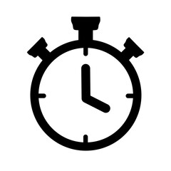 time icon vector with trendy design. stopwatch icon. clock icon