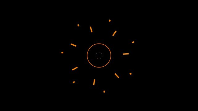 Circles fireworks explosion line shape blast black screen animation. flat vector random explosion. Pop-up line animation, Circle bursting,Geometric ...