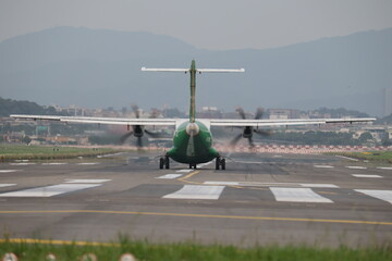 Aircraft runway.