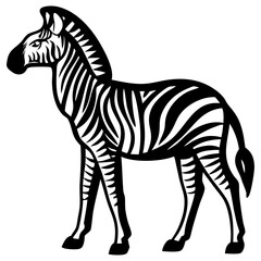 Shiba Silhouette Japanese Dog Breed, Pet Animal, Canine Outline, Flat Vector Illustration