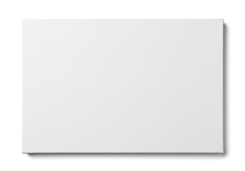 Blank square canvas on a white background, ready to be painted with a creative design or artistic expression