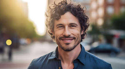 Obraz premium portrait of a handsome young man