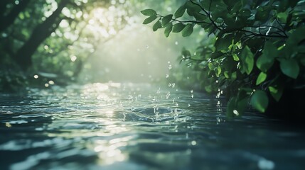 World Water Monitoring Day background concept