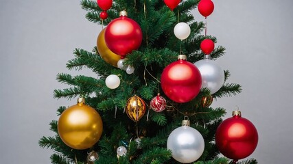 christmas tree with Bloons