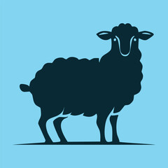 Farm Animal Sheep Silhouette Artwork