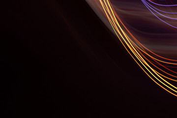 Abstract art dynamic lines futuristic glow light energy vibrant lightscape mysterious wonder neon...