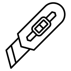 Cutter line icon