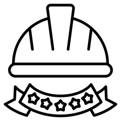 Labour Day line icon