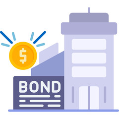 Corporate Bond Issuance Icon