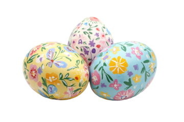 Easter egg transparent png image perfect for spring holiday and festive graphic designs