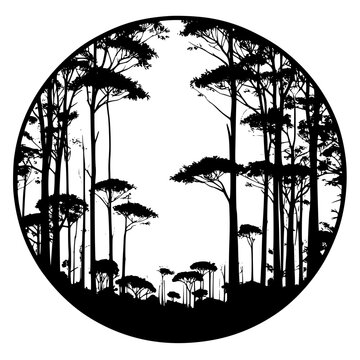 vector illustration of a firest badge 