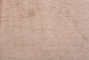Texture of brown velvet fabric