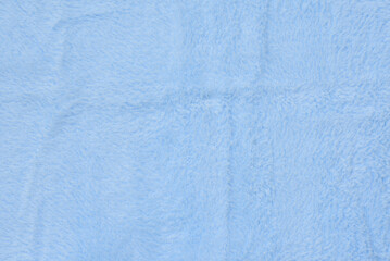 Obraz premium Texture of blue velvet fabric