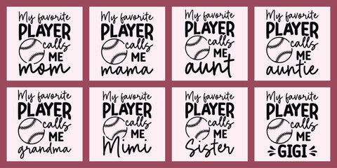 My favorite player calls me mom