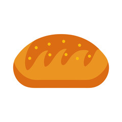 Teff bread vector illustration 