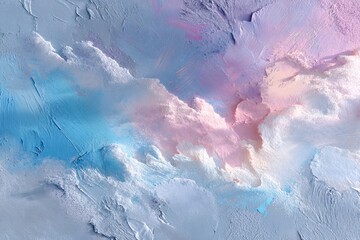 Airy abstract background showcasing serene pastel tones in a harmonious blend that evokes tranquility and creativity in a modern aesthetic